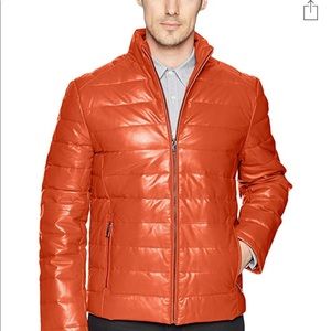 Campaign Black Men’s Down Filled Packable Leather